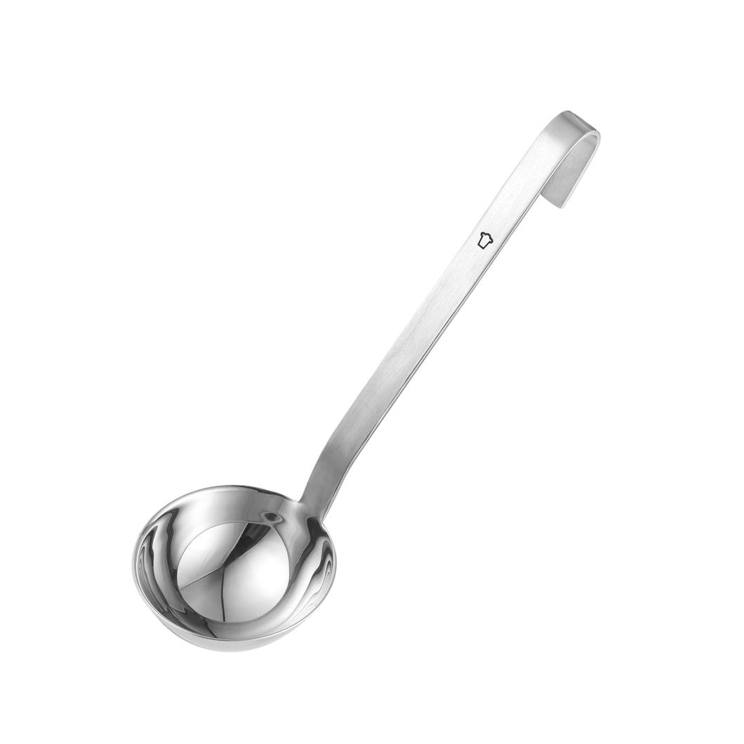 Hook Ladle with Pouring Rim